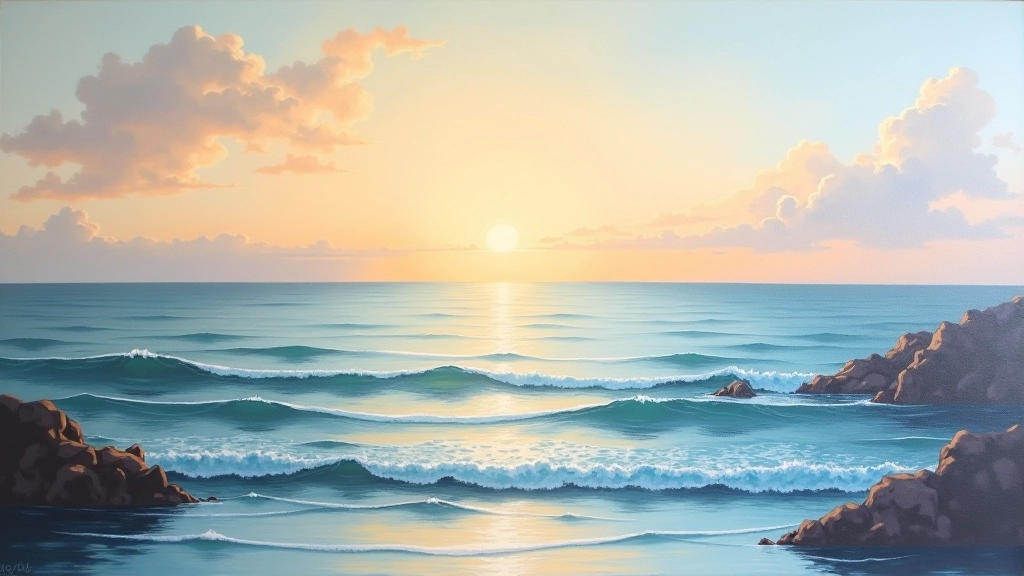 Commission - Private Penthouse Collection - bespoke seascape painting